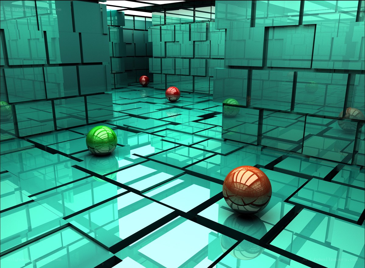 geometric sphere room