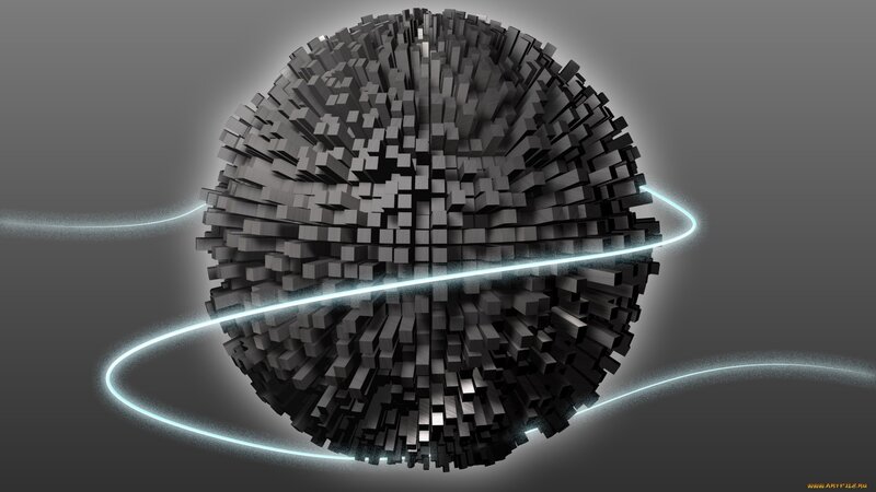 Geometric Sphere with Rings