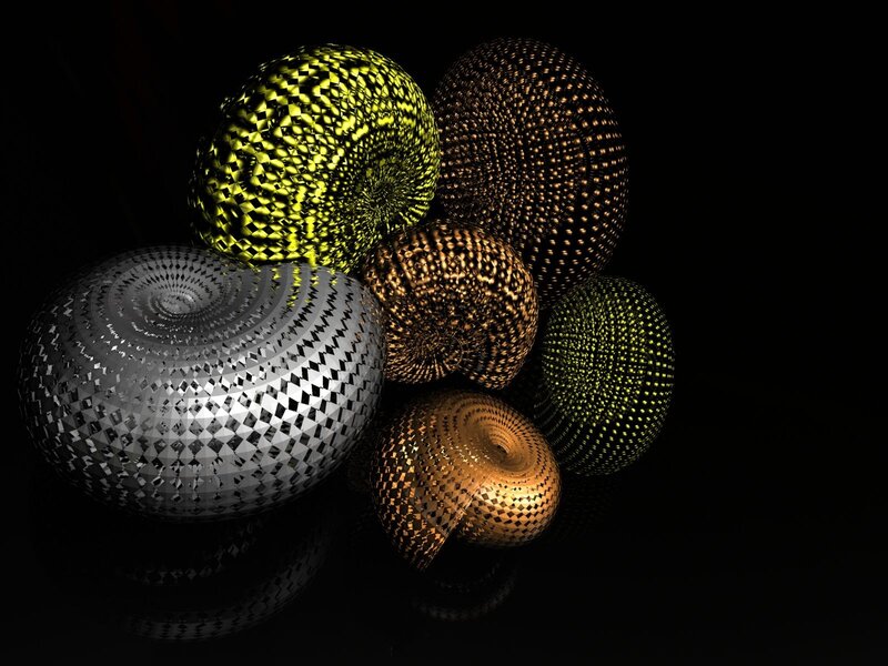 Geometric Spheres — Black