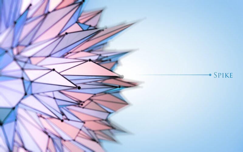 geometric spike design