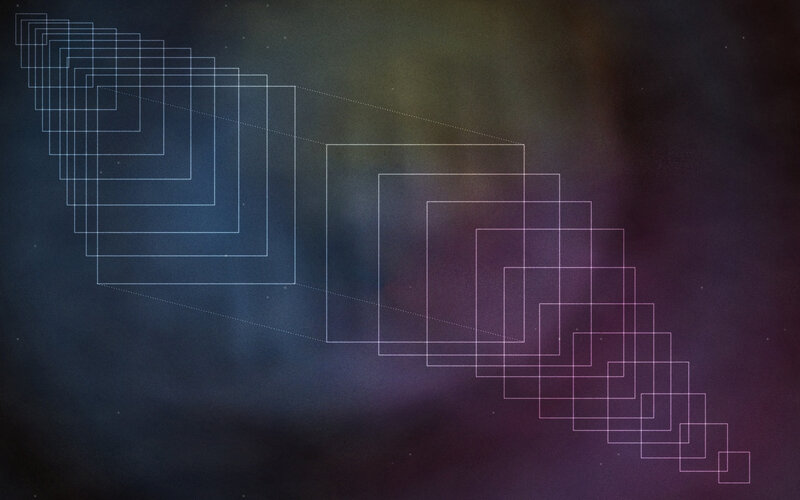Geometric squares in space