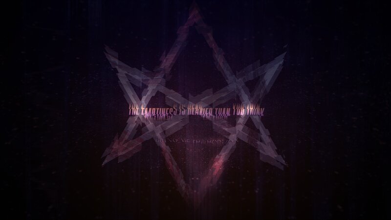Geometric Star Shape — Purple