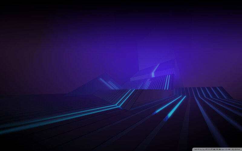 Geometric Structures with Neon Lights