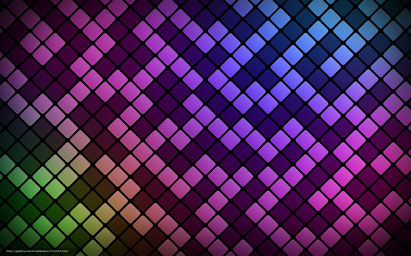 Geometric Tile Pattern — Purple