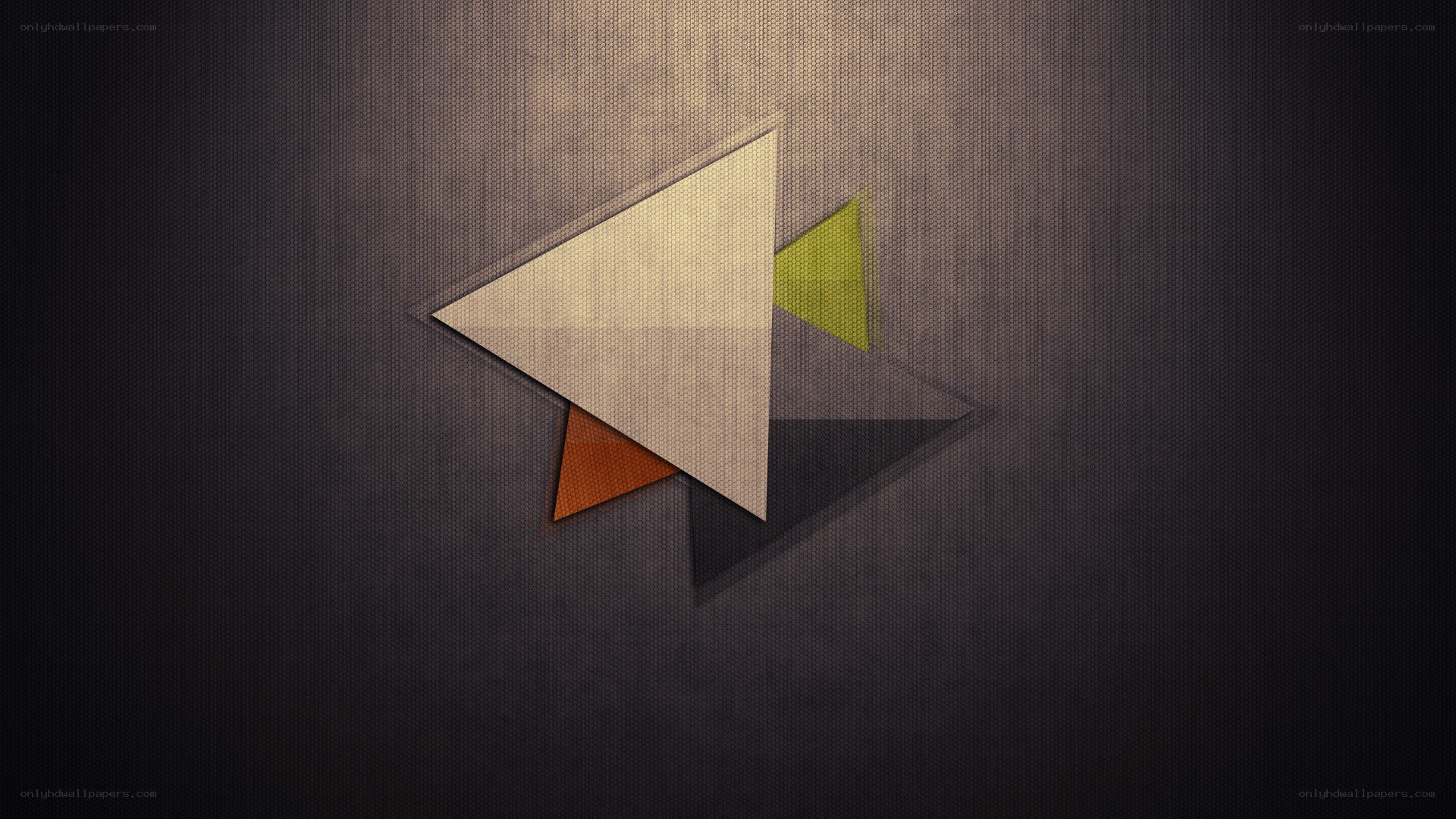 geometric triangle design