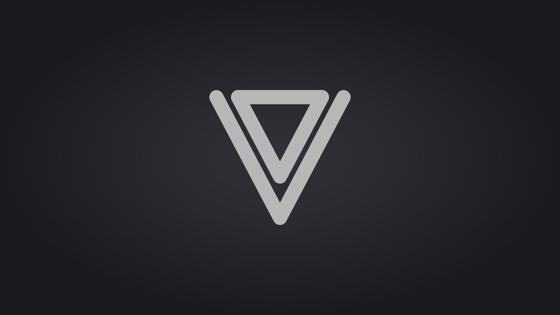 Geometric Triangle Logo — Gray, Neutral