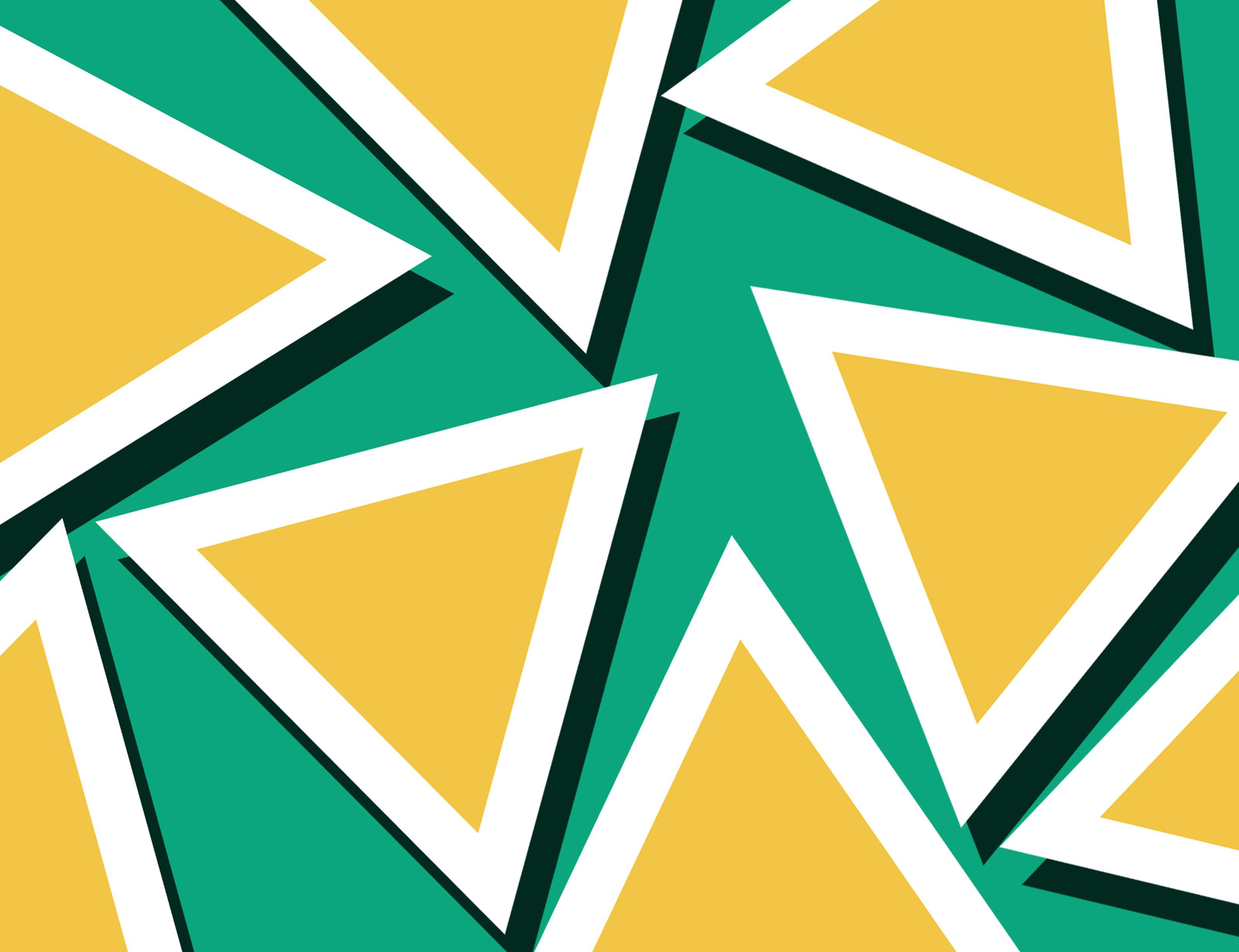 geometric triangle pattern