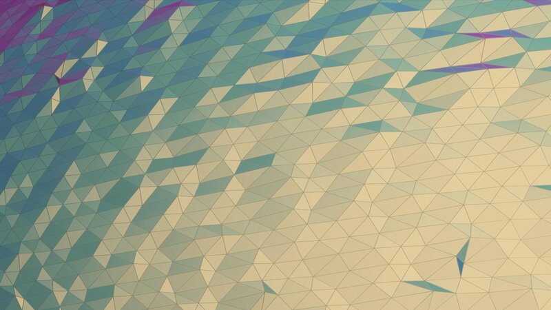 Geometric Triangle Pattern — Blue, Calm, Abstract, Triangles, Gradient