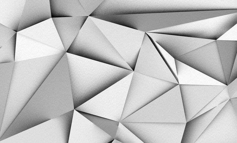 Geometric Triangle Pattern — Gray, Neutral, Abstract