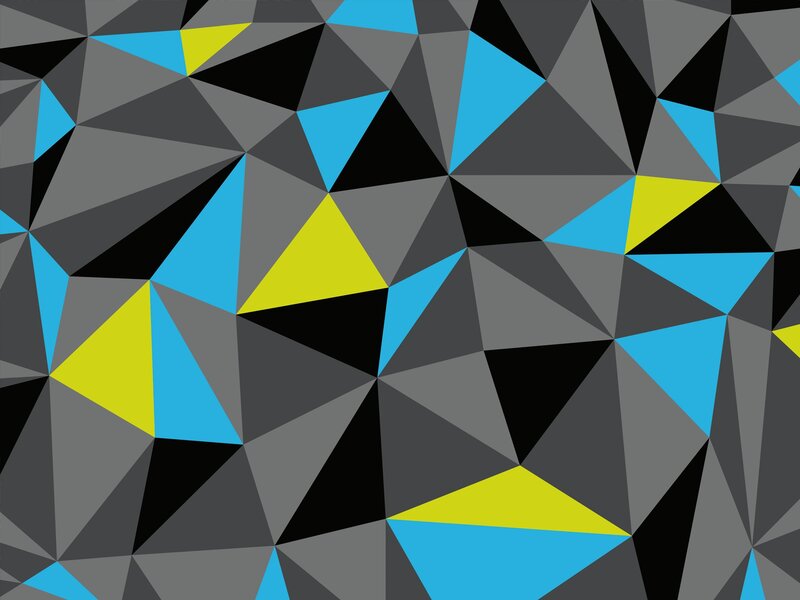 Geometric Triangle Pattern — Gray, Neutral