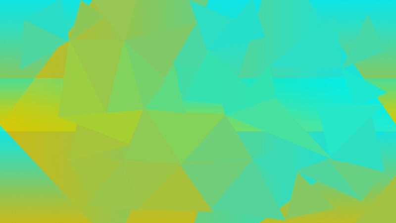 Geometric Triangle Pattern — Green, Calm, Abstract, Triangles, Gradient