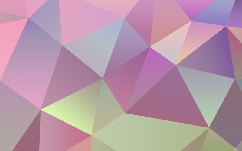 Geometric Triangle Pattern — Pink, Calm, Abstract