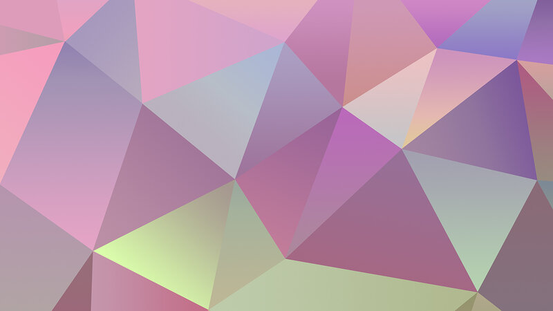 Geometric Triangle Pattern — Pink, Calm