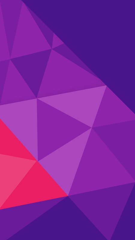 Geometric Triangle Pattern — Purple, Calm