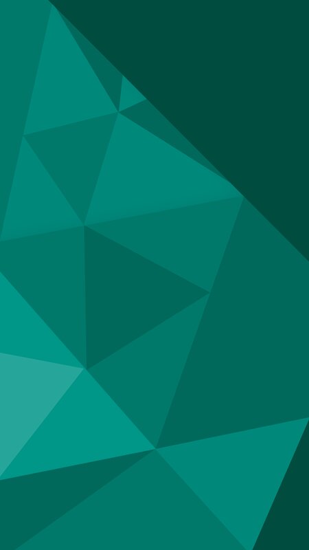 Geometric Triangle Pattern — Teal, Calm