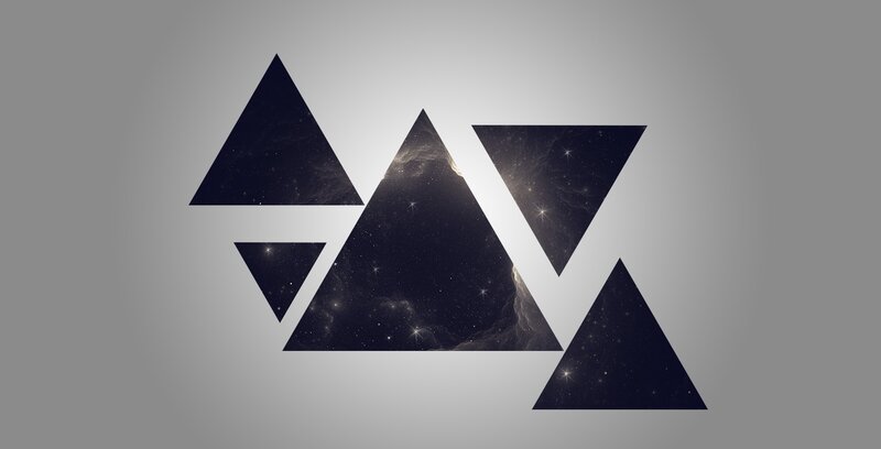 Geometric Triangles with Space
