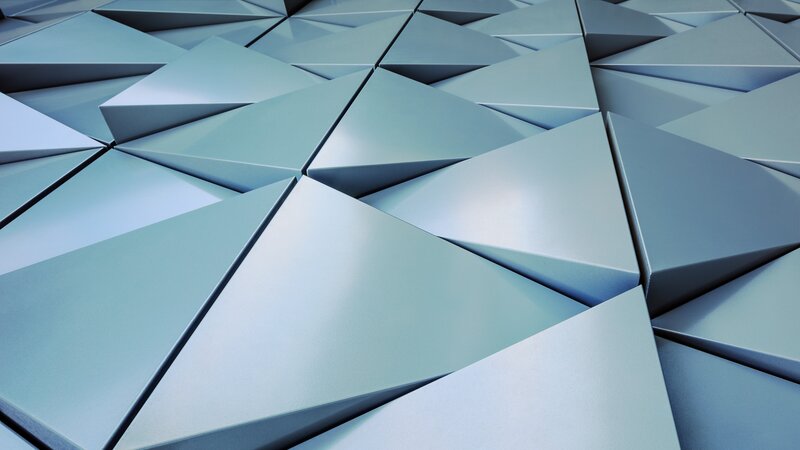 Geometric Triangular Pattern