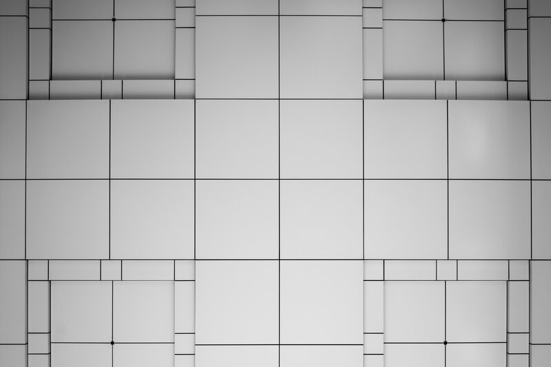 Geometric Wall Pattern — Gray, Neutral