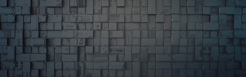 Geometric Wall Pattern — Gray