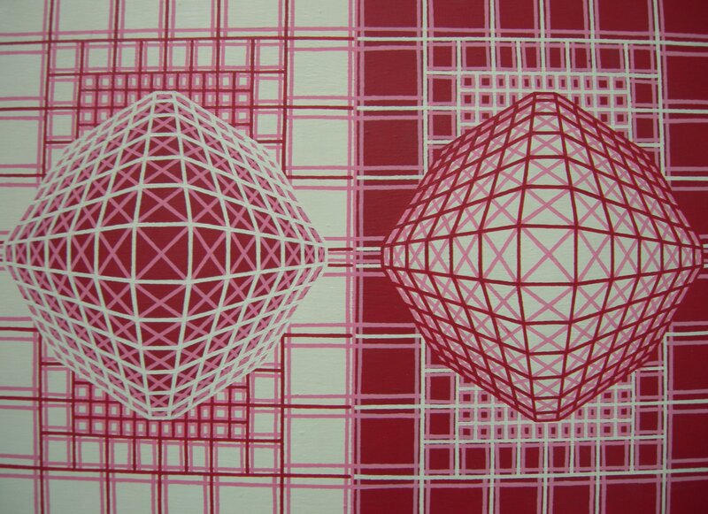 Geometric Wireframe Shapes