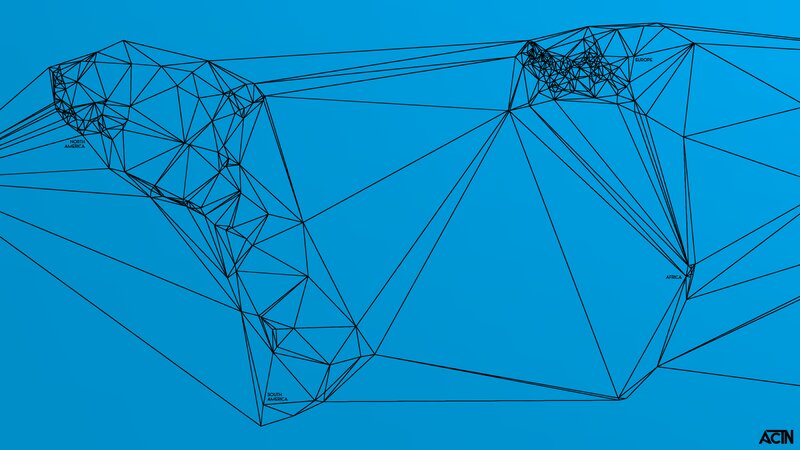Geometric World Map
