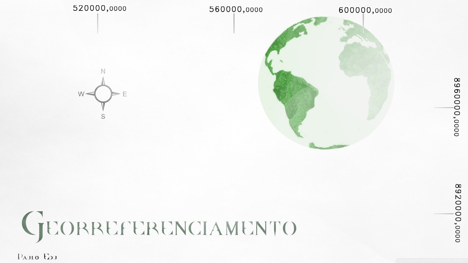 georeferencing illustration
