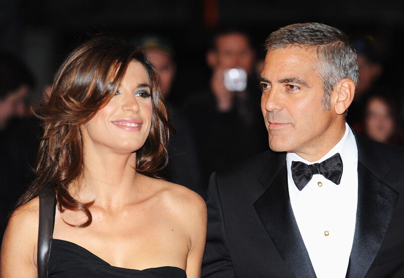 George and Amal Clooney at event