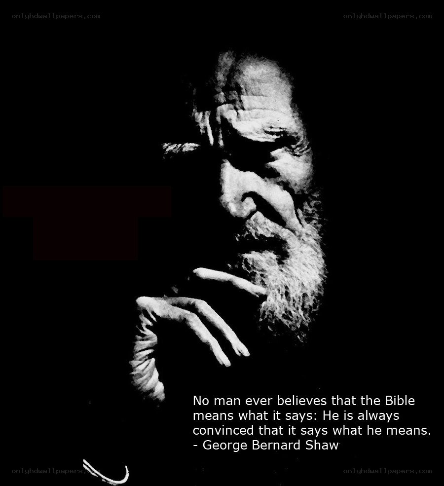 George Bernard Shaw quote
