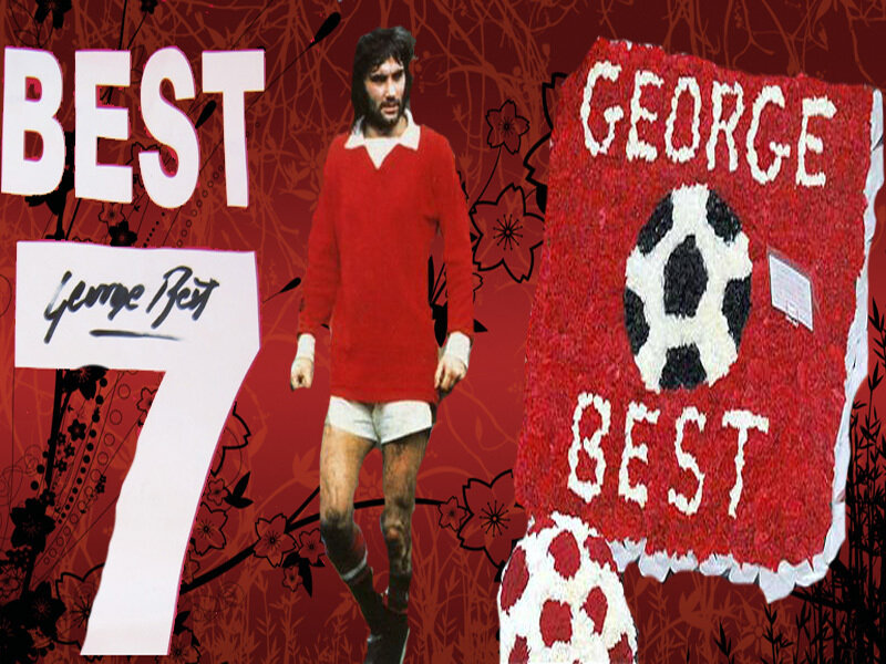 George Best tribute collage