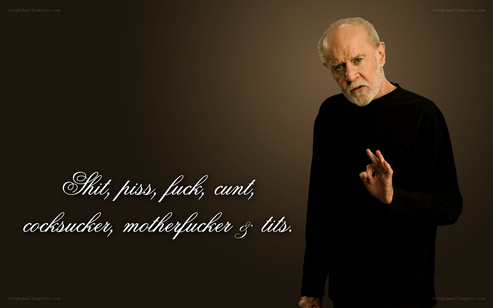 George Carlin on swear words