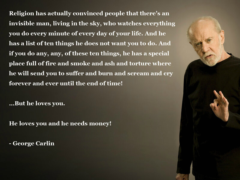George Carlin Speaking