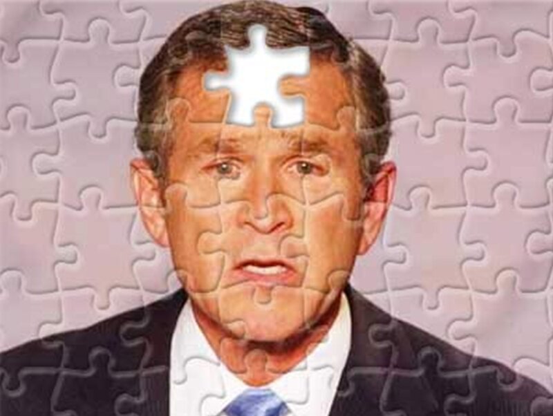 George W. Bush puzzle image