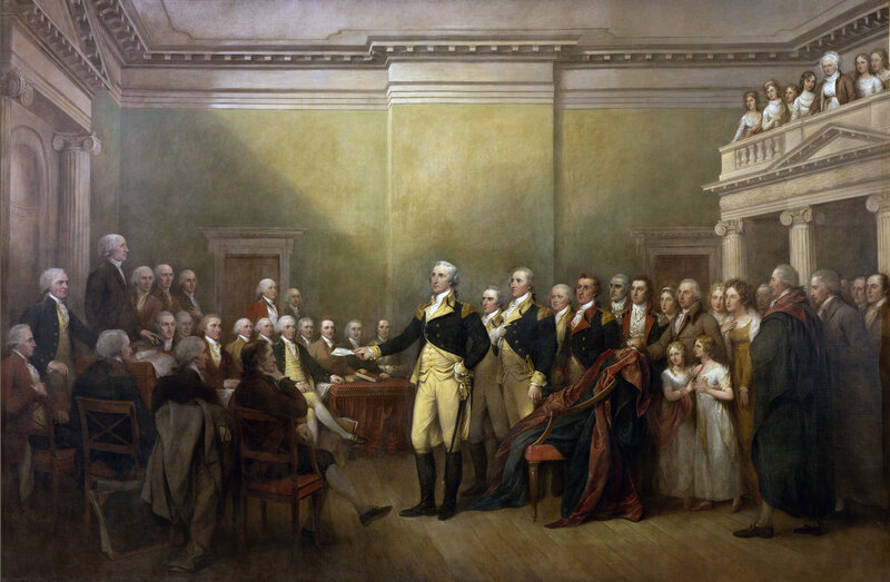 George Washington at the Constitutional Convention
