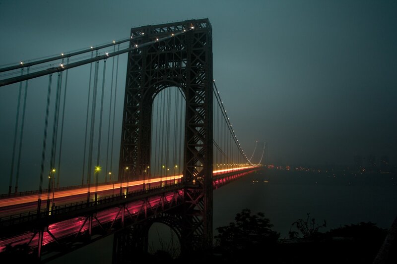 George Washington Bridge — Dark Blue