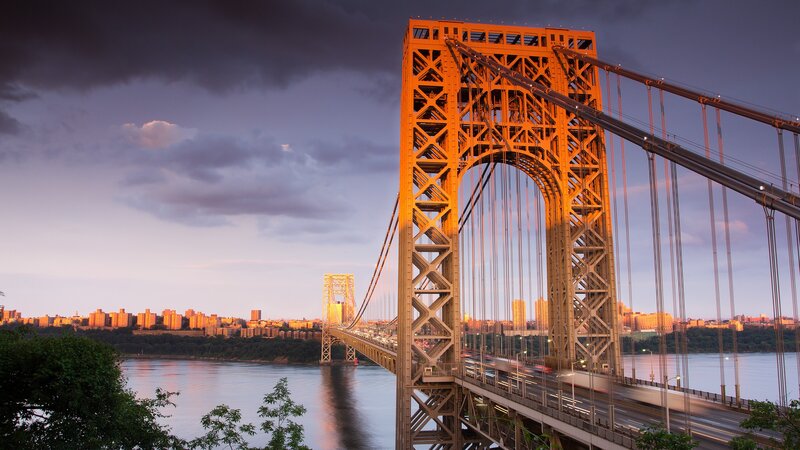 George Washington Bridge — Sunset