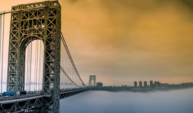 George Washington Bridge — Yellow