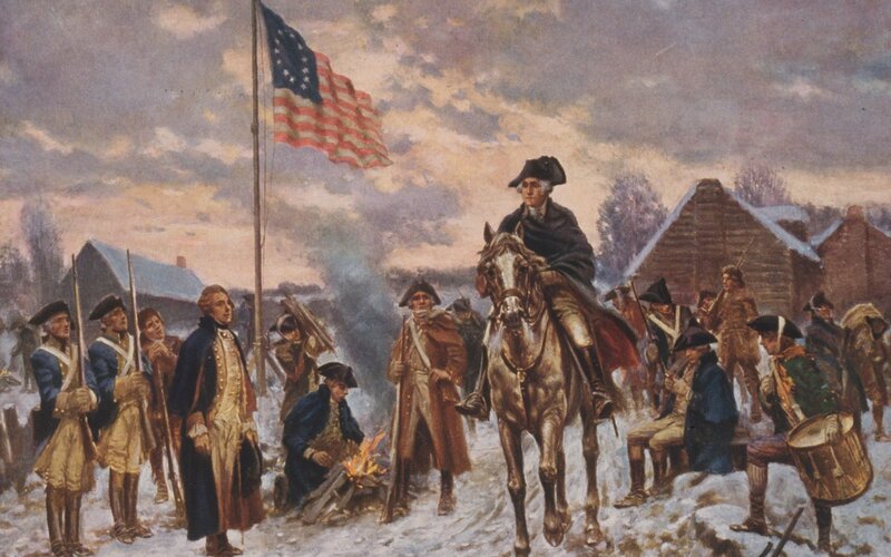 George Washington on Horseback