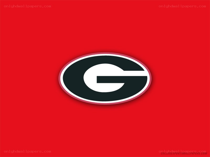 Georgia Bulldogs logo on red