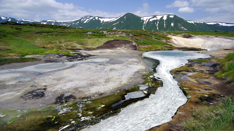Geothermal Spring Area