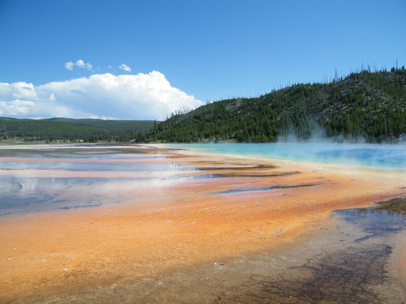 Geothermal Spring — Blue, Serene