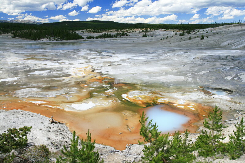 Geothermal Spring Field