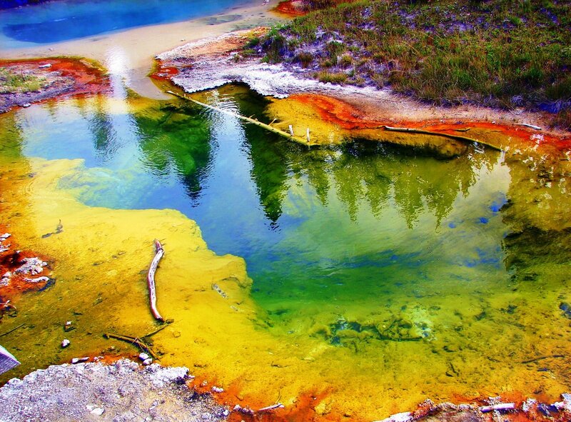 Geothermal Spring — Green