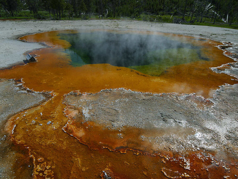 Geothermal Spring — Orange