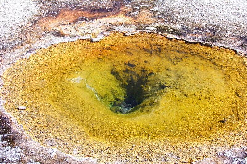 geothermal spring pool