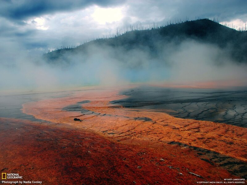 Geothermal Spring — Red