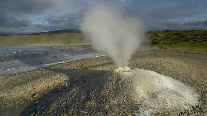 geothermal steam vent
