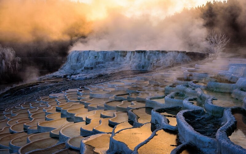 Geothermal Terraces — Orange