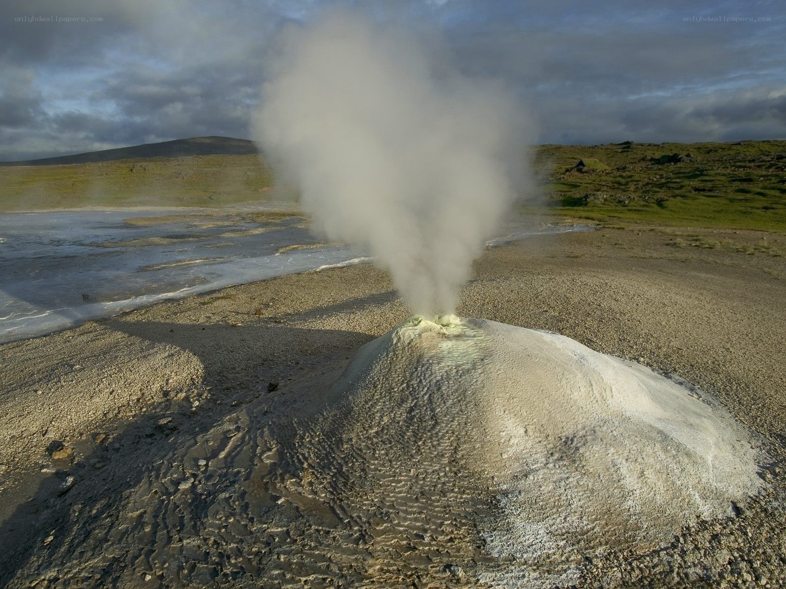 Geothermal vent in Iceland