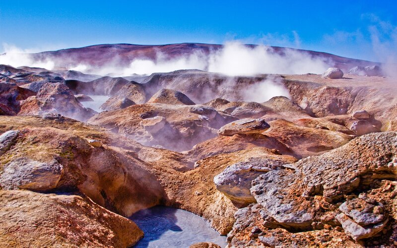 Geothermal Vents — Blue