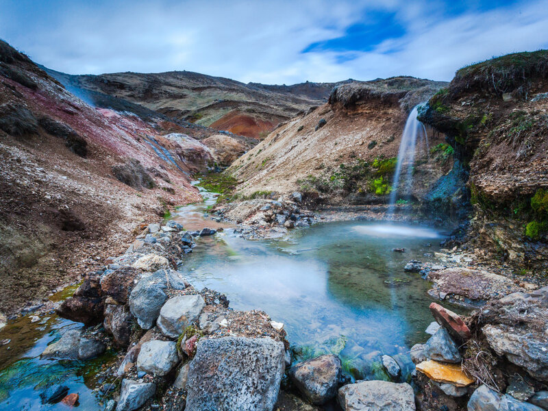 Geothermal Waterfall